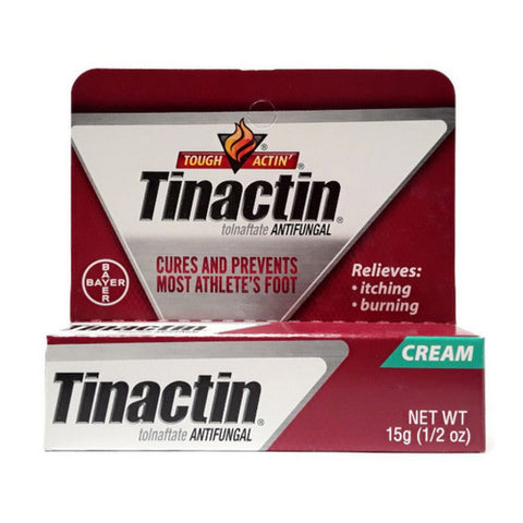 Mirafiber, Tinactin Tolnaftate Antifungal Cream, 0.5 Oz
