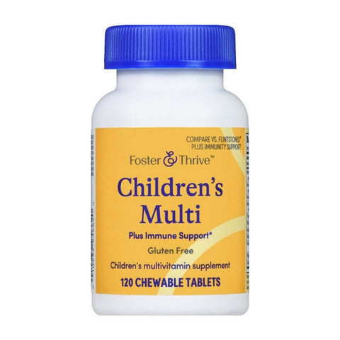 Foster And Thrive, Children's Multi Plus Immune Support Chewable, 120 Tabs