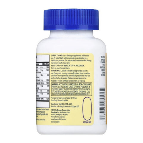 Foster And Thrive, One Daily Women'S Tablets, 100 Tabs