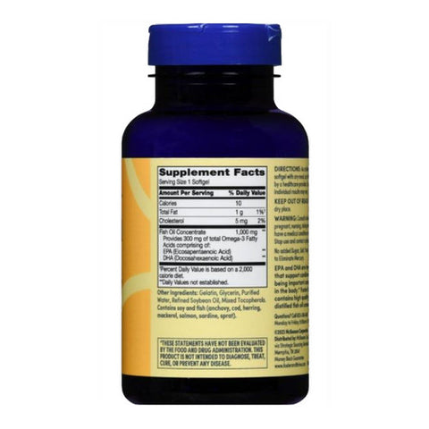 Foster And Thrive, Fish Oil, 1000 Mg, 100 Softgels