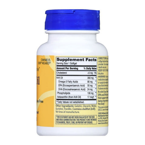 Foster And Thrive, Krill Oil, 350 Mg, 60 Softgels