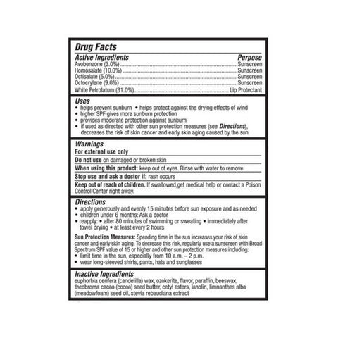 Carmex, Weather Guard Moisturizing Lip Balm Spf 30, 0.15 Oz