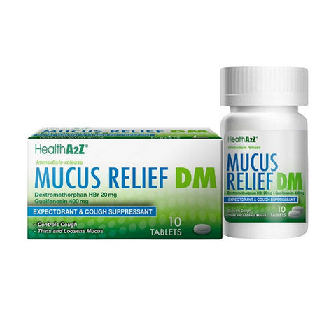 Mucus Relief 10 Tablets by Health A2Z
