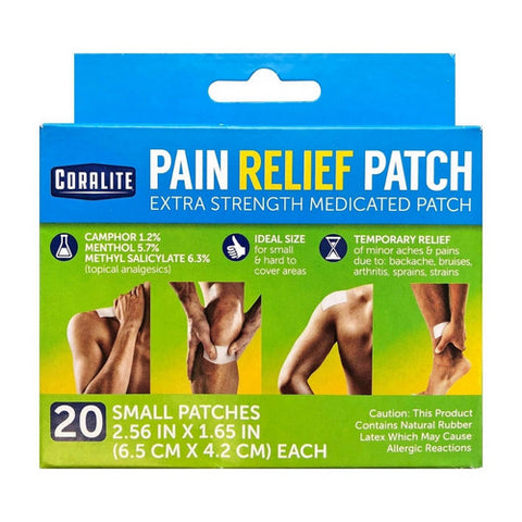 Pain Relief Patch 20 Count by Coralite