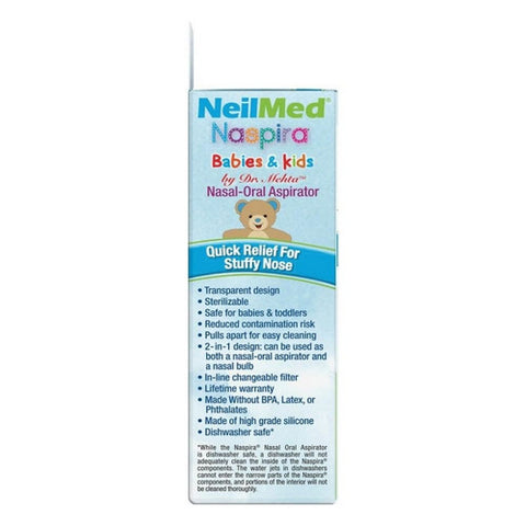 Neilmed, Naspira Nasal Oral Aspirator, 1 Count
