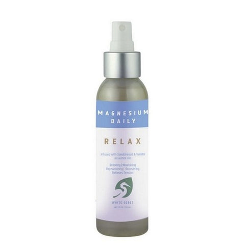 White Egret, Magnesium Daily Relax, 2 Oz