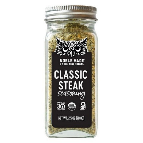 The New Primal, Noble Made Classic Steak Seasoning, 2.5 Oz (Case Of 6)