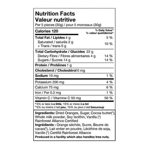 Chiwis, White Chocolate Orange Chips, 2 Oz (Case Of 6)