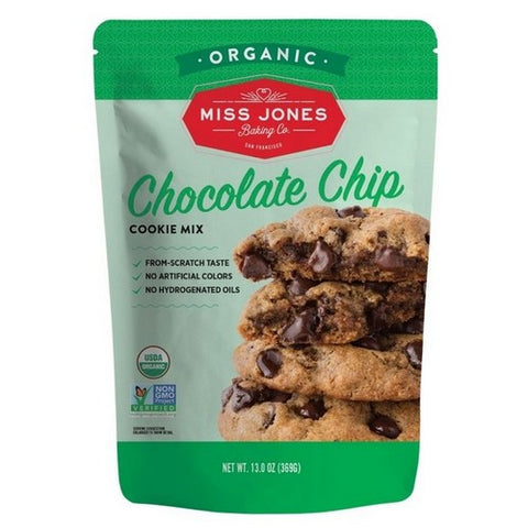 Miss Jones Baking Co, Chocolate Chip Cookie Mix, 13 Oz (Case Of 6)