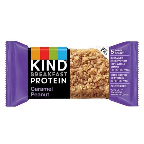 Kind, Breakfast Caramel Peanut Breakfast Bars, 1.76 Oz X 6 Count (Case Of 5)