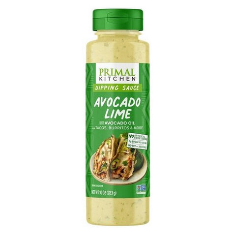 Primal Kitchen, Avocado Lime Dipping Sauce, 10 Oz (Case Of 6)