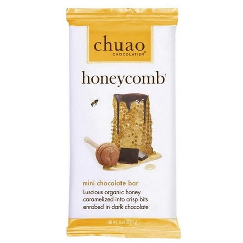 Chuao Chocolatier, Mini Dark Chocolate Honeycomb, 0.39 Oz (Case Of 24)
