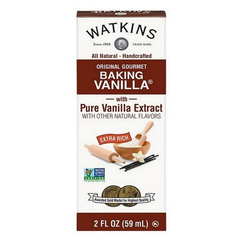 Watkins, Baking Pure Vanilla Extract, 2 Oz (Case Of 12)