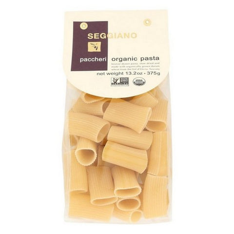 Seggiano, Organic Paccheri Pasta, 13.2 Oz (Case Of 6)