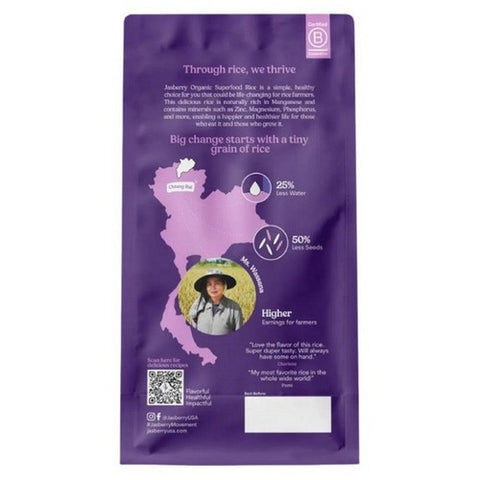 Jasberry, Superfood Rice, 15 Oz (Case Of 6)