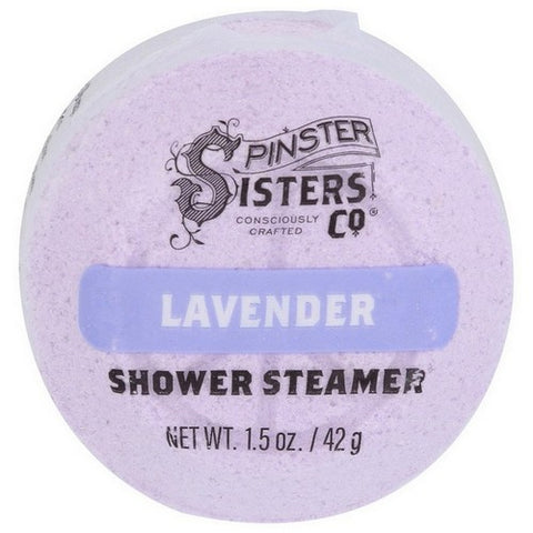 Spinster Sisters Co, Lavender Shower Steamer, 1.5 Oz (Case Of 6)