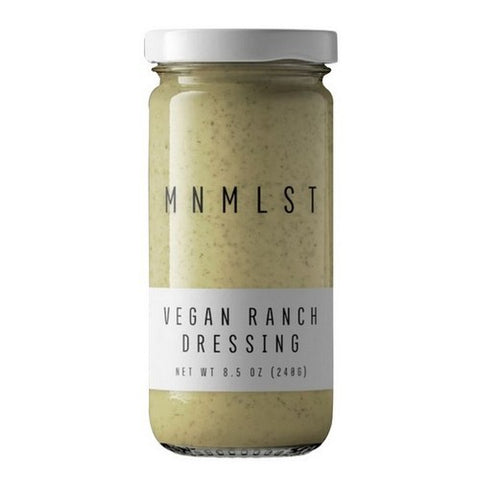 MNMLST, Vegan Ranch Dressing, 8.5 Oz (Case Of 6)