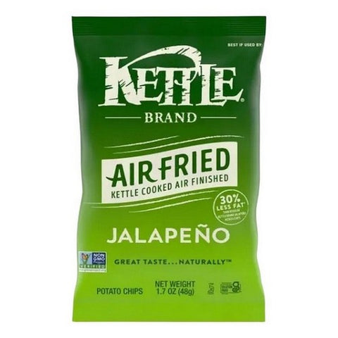 Kettle Brand, Air Fried Jalapeno Pot Chips, 1.7 Oz (Case Of 24)