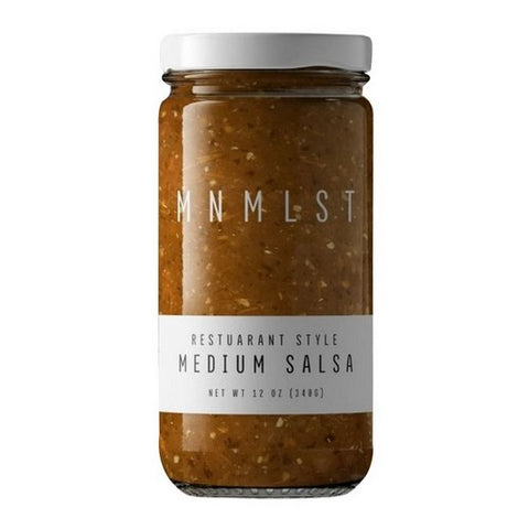MNMLST, Medium Salsa Restore Style, 12 Oz (Case Of 6)