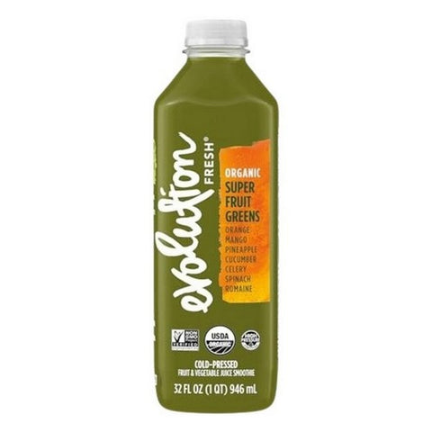 Evolution Fresh, Organic Super Fruit Greens, 32 Oz (Case Of 6)
