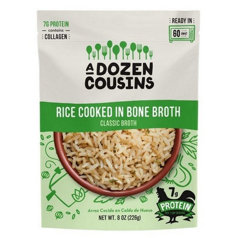 A Dozen Cousins, Classic Chicken In Bone Broth Rice, 8 Oz (Case Of 6)