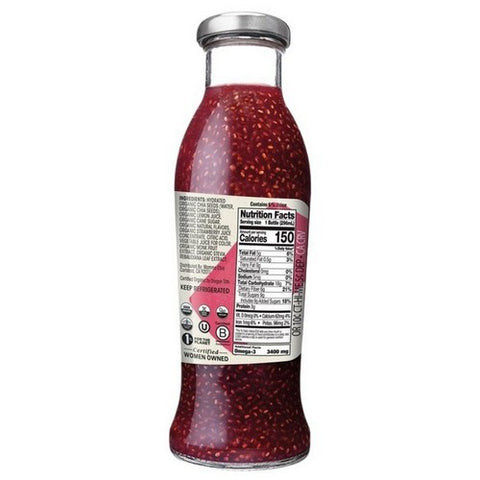 Mamma Chia, Organic Chia Beverage Strawberry Lemonade, 10 Oz (Case Of 12)