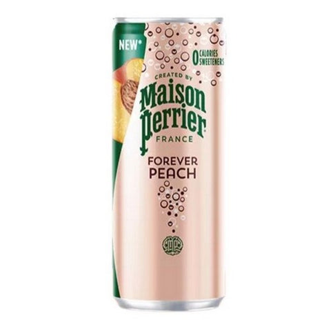 Maison Perrier, Sparkling Water Peach, 11.15 X 8 Count (case Of 3)