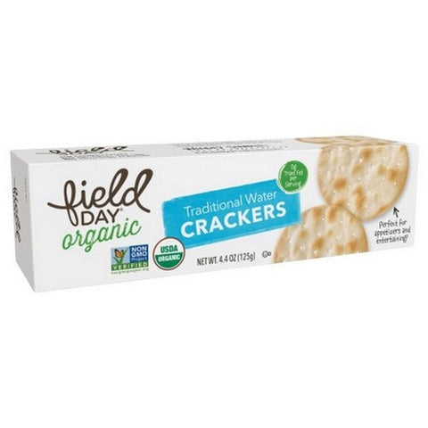 Field Day, Traditional Water Crackers, 4.4 Oz (Case Of 12)