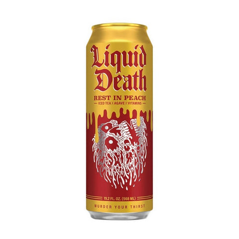 Rest In Peace Iced Tea 19.2 Oz (Case Of 12) by Liquid Death