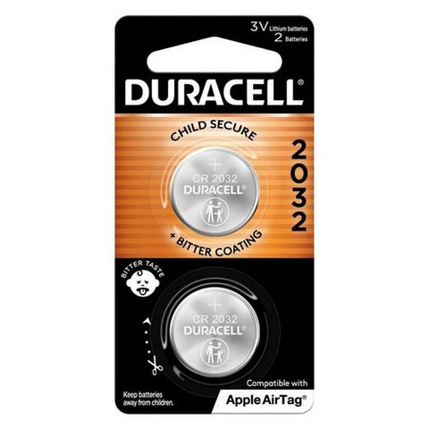 Duracell, BatteriescLithium Coin Battery 2032, 2 Count (Case Of 6)