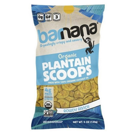 Barnana, Organic Plantain Scoops Rowdy Ranch, 5 Oz (Case Of 6)