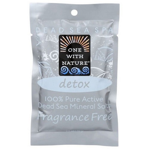 One with Nature, Dead Sea Mineral Salt Bath, 2.5 Oz (Case Of 6)