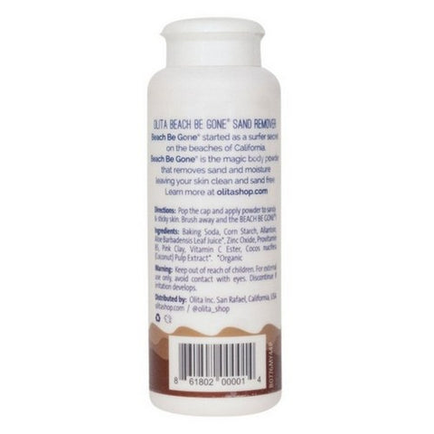 Olita, Beach Be Gone Sand Remover Coconut, 6 Oz (Case Of 6)