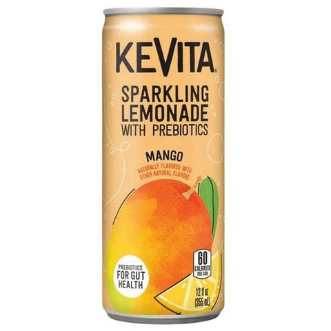Kevita, Sparkling Mango Lemonade, 12 Oz (Case Of 12)