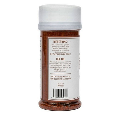 Lillies Q, Carolina Dirt Rub, 6 Oz (Case Of 6)