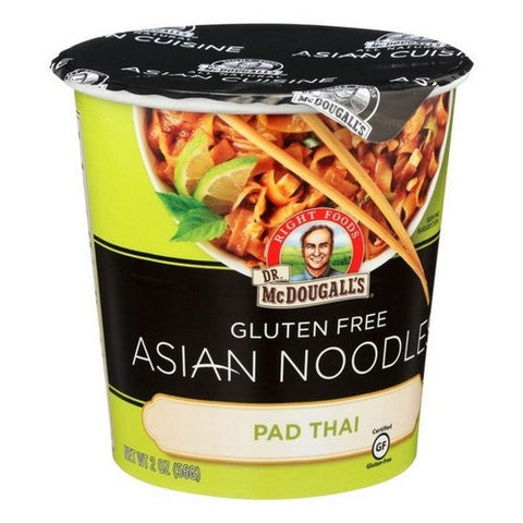 Dr. Mcdougall's, Pad Thai Asian Noodles Cup, 2 Oz (Case Of 6)