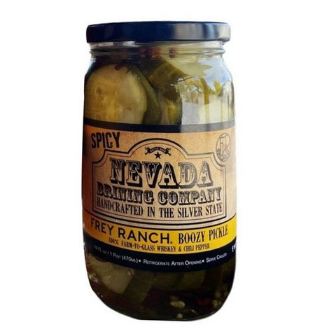 Nevada Brining Company, Boozy Pickle, 16 Oz (Case Of 6)