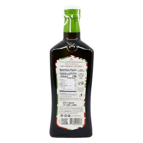 Bono, Organic Extra Virgin Olive Oil, 16.9 Oz (Case Of 6)