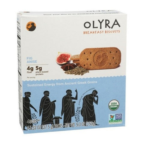 Olyra, Breakfast Biscuit Fig Anise, 5.3 Oz (Case Of 6)