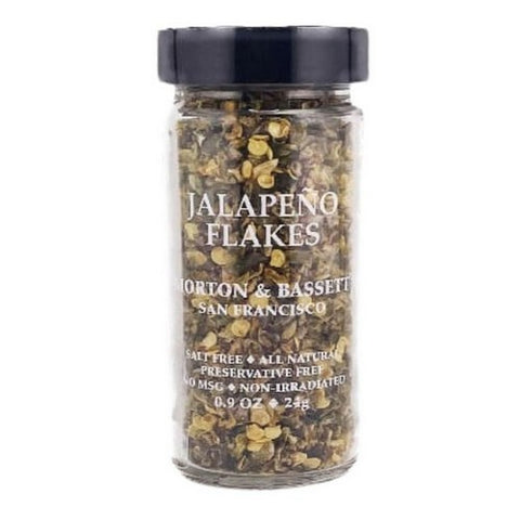 Morton & Bassett, Seasoning Jalapeno Flakes, 0.9 Oz (Case Of 3)