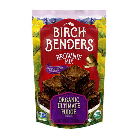Birch Benders, Organic Ultimate Fudge Brownie Mix, 13.4 Oz (Case Of 6)
