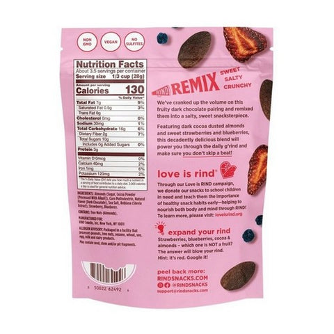 Rind, Cocoa Berry Snack Mix, 3.5 Oz (Case Of 6)