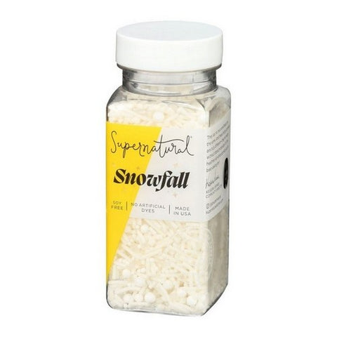 Supernatural, Springtime Snowfall Sprinkles, 3 Oz (Case Of 6)