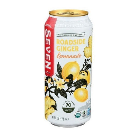 Seven Teas, Ginger Roadside Lemonade, 16 Oz (Case Of 12)