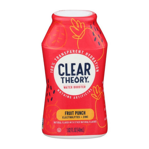 Clear Theory, Water Boost Fruit Punch, 1.62 Oz (Case Of 12)