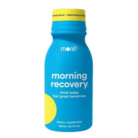 More Labs, Morning Recovery Lemon, 3.4 Oz (Case Of 12)