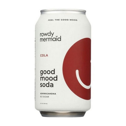 Good Mood Soda, Cola Soda, 12 Oz X 4 Count (Case Of 6)