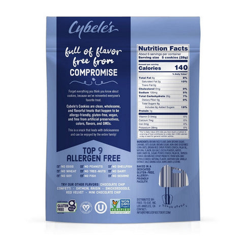 Cybeles, Salted Caramel Mini Cookies, 6 Oz (Case Of 6)