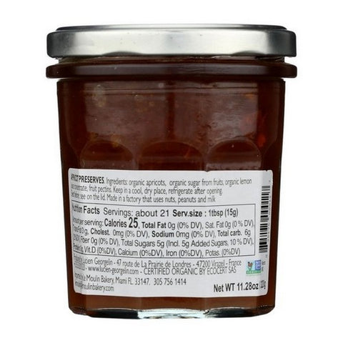 Lucienne, Organic Apricot Fruit Spread, 11.28 Oz (Case Of 6)