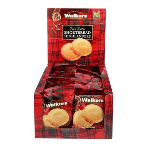 Walkers, Rounds Pure Butter Cookies, 1.2 Oz (Case Of 22)
